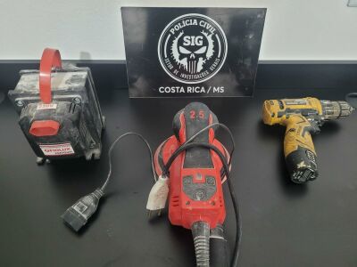 Imagem da notícia SIG de Costa Rica recupera ferramentas furtadas e prende suspeito